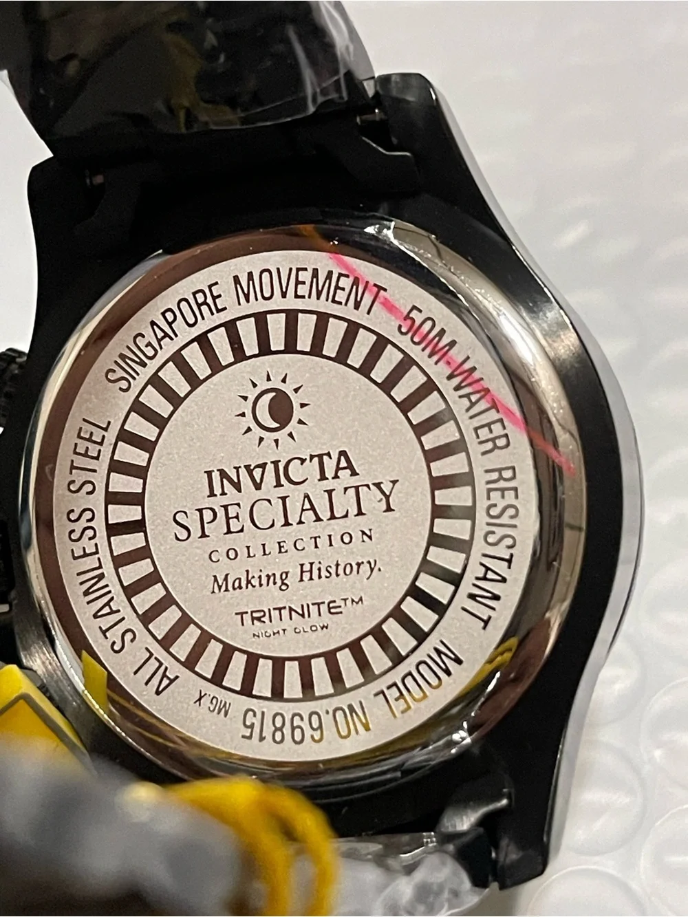 Invicta Specialty Mach Gala Men's Watch - 48mm. Black (69815) New